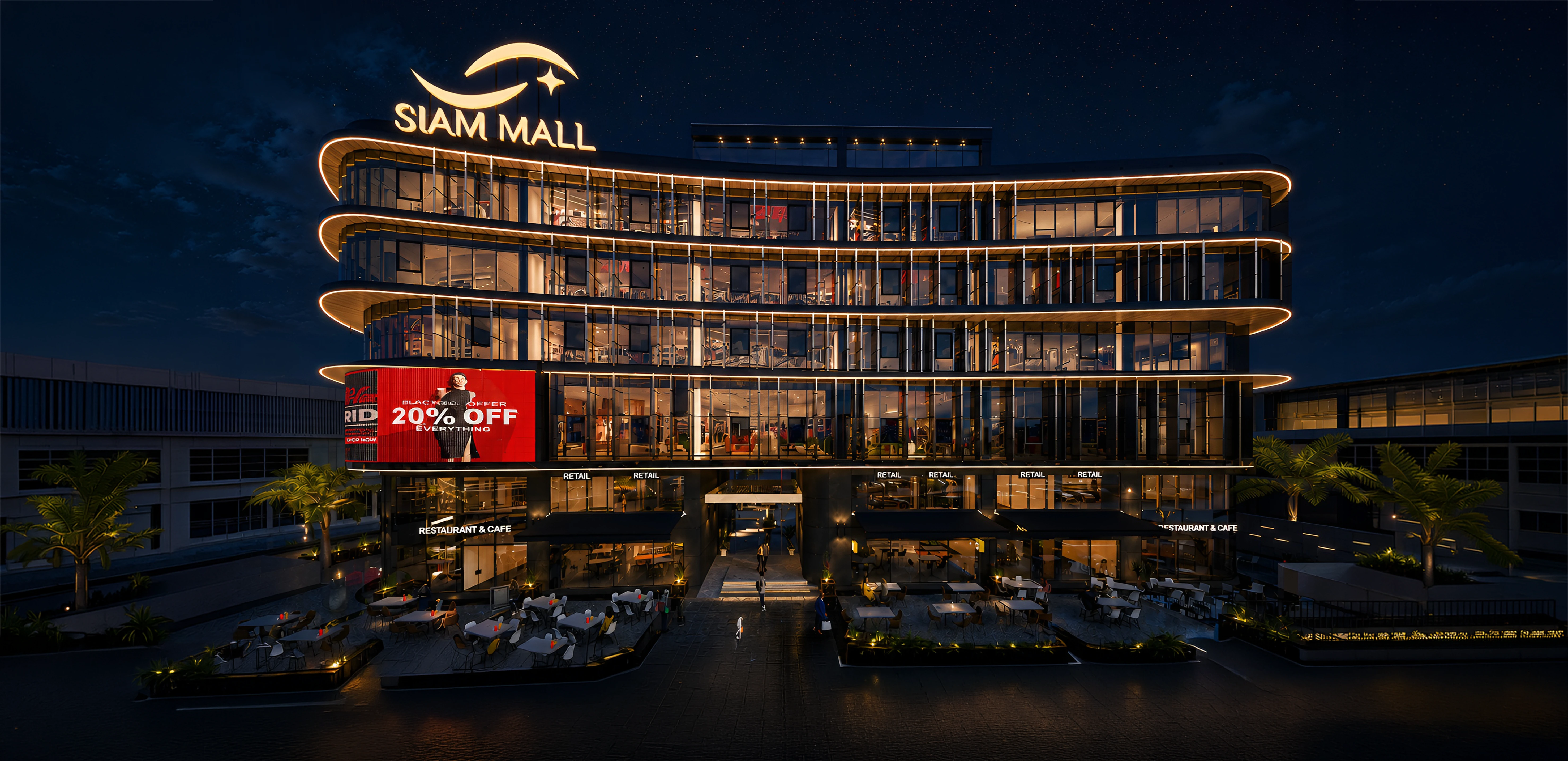 SIAM Mall exterior
